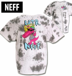 大きいサイズ NEFF(ネフ) Latr Gatr半袖Tシャツ ホワイト 2XL/1178-9330-1-59