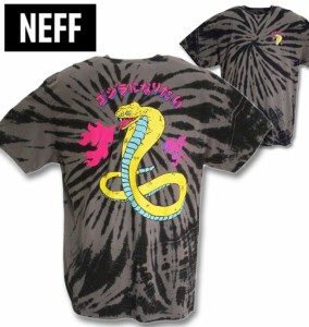 大きいサイズ NEFF(ネフ) Cobrah Wash半袖Tシャツ ブラック 2XL/1178-9331-1-59