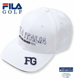 大きいサイズ FILA GOLF 柔らかツバツイルキャップ ホワイト 4L/61〜64cm 1270-3350-1-59