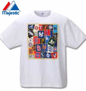 大きいサイズ Majestic 半袖Tシャツ ホワイト 3L 4L 5L 6L/1278-0267-1-59