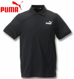 大きいサイズ PUMA アクティブロゴピケ半袖ポロシャツ プーマブラック 2XL 3XL 4XL/1278-3201-2-59