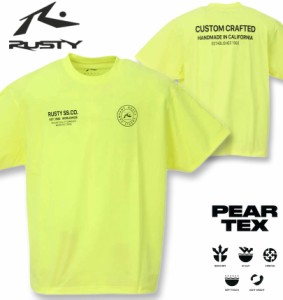 大きいサイズ RUSTY PEARTEX半袖Tシャツ レモン 3L 4L 5L 6L 8L/1278-3512-1-59