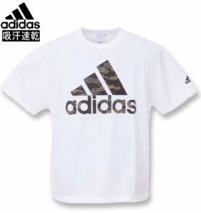 大きいサイズ adidas アディダス BOSカモ半袖Tシャツ ホワイト 3XO〜8XO/1278-3290-1-69