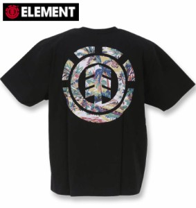 大きいサイズ ELEMENT BOO BOO ICON半袖Tシャツ ブラック 3L 4L 5L 6L/1278-3550-2-69