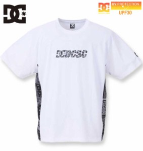 大きいサイズ DCSHOES 23 ST DRYFAST DCSC半袖Tシャツ ホワイト 3L 4L 5L 6L/1278-3223-1-75