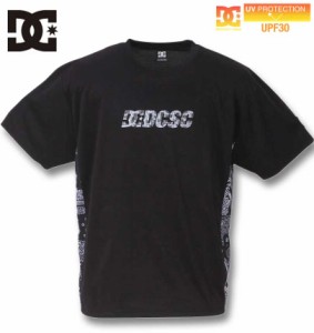 大きいサイズ DCSHOES 23 ST DRYFAST DCSC半袖Tシャツ ブラック 3L 4L 5L 6L/1278-3223-2-75