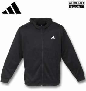 大きいサイズ adidas アディダス M TR-ES+ フルジップフーディー ブラック 4XLT 5XLT 6XLT/1278-3306-1-75