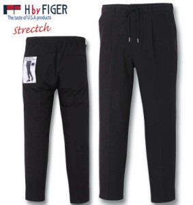 大きいサイズ H by FIGER 2WAYストレッチイージーパンツ ブラック 3L 4L 5L 6L 7L 8L/1264-3240-2-79