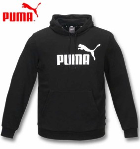 大きいサイズ PUMA エッセンシャルビッグロゴプルパーカー プーマブラック 2XL 3XL 4XL/1278-3203-2-79