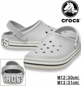 大きいサイズ crocs クロックス サンダル (OFF COURT LOGO CLOG) アトモスフィア M12/30cm M13/31cm 1240-4271-1-80