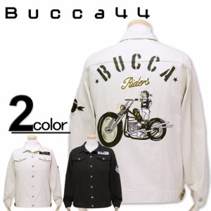 ★SALE価格★大きいサイズ Bucca44(ブッカフォーティーフォー) ブルドッグデニムジャケット XXL XXXL/OW-BU19AU10-M5980【セール品のため