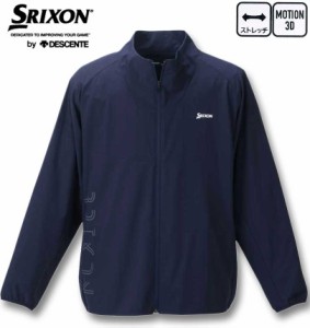 大きいサイズ SRIXON ブランドロゴデザイン ジャケット ネイビー 3L 4L 5L 6L/1273-3320-2-188