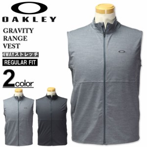 大きいサイズ OAKLEY(オークリー) ゴルフ ストレッチベスト GRAVITY RANGE VEST/XL XXL/ES-FOA403097