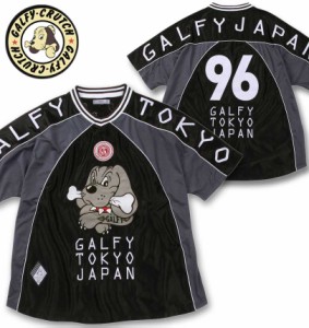 大きいサイズ GALFY ハンドボール 半袖 Tシャツ ブラック 3L 4L 5L 6L/1258-4262-1-98