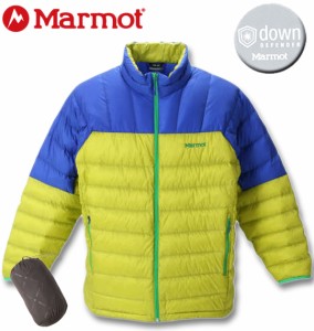 大きいサイズ Marmot デュースダウンジャケット ライム×サーフ 3L 4L 5L 6L/1273-1345-3-398