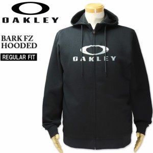 大きいサイズ OAKLEY(オークリー) 裏起毛フルジップパーカー BARK/XL XXL/IW-FOA402598