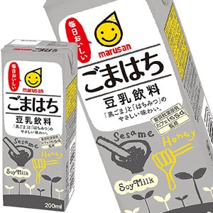 マルサンアイ 豆乳飲料ごまはち 200ml×72本[24本×3箱]［賞味期限：製造より120日］【3〜4営業日以内に出荷】【送料無料】