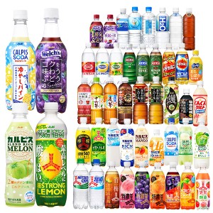 【送料無料】アサヒ飲料 人気ペットボトル飲料 24本×2ケースセット 選り取り よりどり  ［賞味期限：2ヶ月以上］ 
