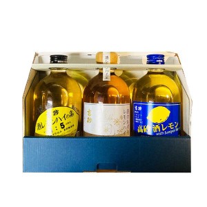 ［蔵元直送：富士高砂］酒蔵のレモンハイの素　500ml×3本飲み比べセット【3〜4営業日以内に出荷】[送料無料]