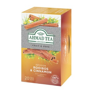 AHMAD TEA アーマッドティーハーブティー ルイボス＆シナモン×24箱（480袋） 紅茶【3〜4営業日以内に出荷】 [送料無料]