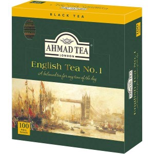 AHMAD TEA アーマッドティーイングリッシュティー ナンバー1×10箱（1000袋） 紅茶【3〜4営業日以内に出荷】[送料無料]