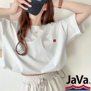 クラシカルエルフ 春新作 java ジャバコラボ トップス Tシャツ レディース 綿100％ シルケット 素材 PO 男女兼用 ユニセックス メンズ 裾