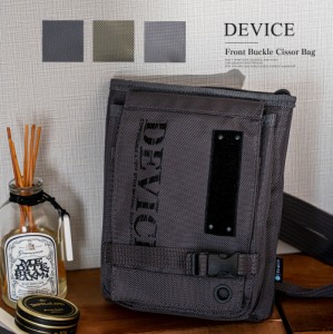 【送料無料】ミニバッグ フロントバックル サコッシュバッグ DEVICE デバイス シザーケース シザーバッグ メンズ 小物入れ クライミング