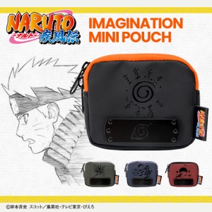 【送料無料】 マルチポーチ ポーチ ミニバッグ メンズ レディース 小物入れ ブランド ミニポーチ NARUTO 疾風伝 ナルト アニメ 春 新作