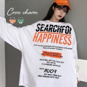 【送料無料】 ロンT ロンティー 大人 ゆったり 大きい 大きいサイズ ロングtシャツ ユニセックス レトロ 春 新作