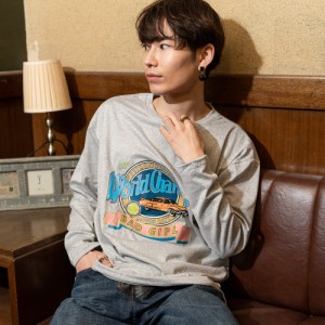 【送料無料】ロンＴ Tシャツ トップス 長袖 長袖Tシャツ オーバーサイズ 韓国 ファッション メンズ レディース リンクコーデ 大人 おしゃ