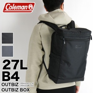 【商品レビュー記入で+5%】コールマン スクエアリュック Coleman OUTBIZ アウトビズ OUTBIZ BOX リュックサック デイパック バックパック