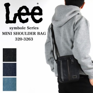 【商品レビュー記入で+5%】Lee ショルダーバッグ リー 軽量 symbole 320-3263 A5 ミニショルダーバッグ ショルダーポーチ デニム ブラン