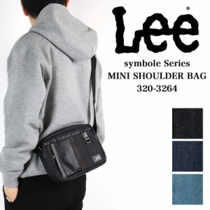 【商品レビュー記入で+5%】Lee ショルダーバッグ リー 軽量 symbole 320-3264 ミニショルダーバッグ ショルダーポーチ A6 デニム ブラン