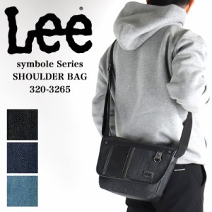 【商品レビュー記入で+5%】Lee ショルダーバッグ リー 軽量 symbole B5 デニム ブランド 高級 カジュアル 肩掛け 斜め掛け 320-3265 メン