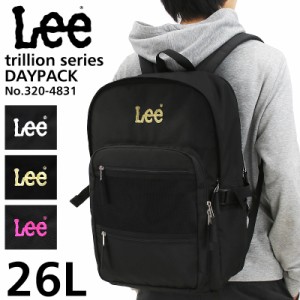 【商品レビュー記入で+5%】Lee(リー) trillion(トリリオン) リュック デイパック バックパック 26L B4 PC収納 320-4831 メンズ レディー