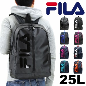 【商品レビュー記入で+5%】FILA(フィラ) シグナル リュック デイパック バックパック リュックサック 25L B4 撥水 7578 メンズ レディー