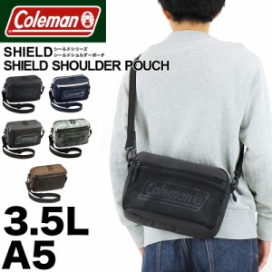 【商品レビュー記入で+5%】Coleman コールマン SHIELD シールド SHIELD SHOULDER POUCH ミニショルダーバッグ ショルダーポーチ 撥水 斜