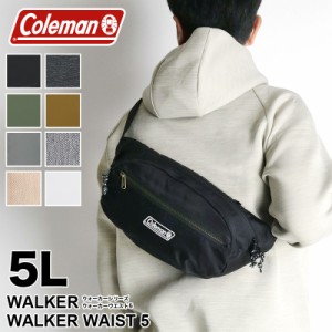 【商品レビュー記入で+5%】コールマン ウエストバッグ メンズ ボディバッグ レディース Coleman WALKER ウォーカー WALKER WAIST5 ウエス