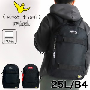 【商品レビュー記入で+5%】(ワットイットイズント) アート・バイ・マークゴンザレス 25L リュック (What it isNt) ART BY MARK GONZALES 