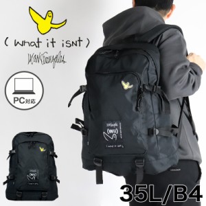 【商品レビュー記入で+5%】(ワットイットイズント) アート・バイ・マークゴンザレス 35L (What it isNt) ART BY MARK GONZALES 2H9-62138