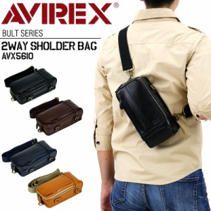 【商品レビュー記入で+5%】AVIREX(アヴィレックス) Bluto(ブルト) ボディバッグ ワンショルダーバッグ ショルダーバッグ 斜め掛けバッグ 