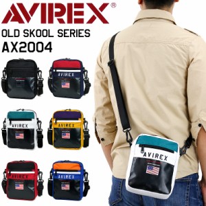 【商品レビュー記入で+5%】AVIREX(アヴィレックス) OLD SKOOL(オールドスクール) ショルダーバッグ ウエストバッグ 2WAY 撥水 AX2004 メ