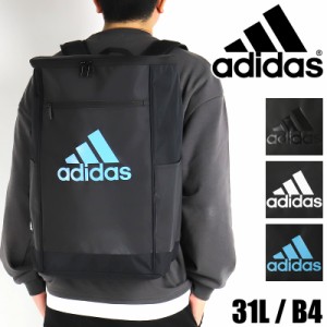 【商品レビュー記入で+5%】アディダス リュック スクエア リュックサック adidas 31L スクールリュック スクールバッグ 63771 メンズ レ