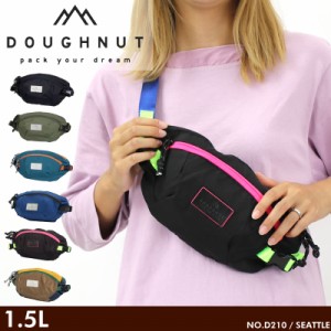 【商品レビュー記入で+5%】DOUGHNUT(ドーナツ) SEATTLE(シアトル) ボディバッグ ワンショルダーバッグ 斜め掛けバッグ ウエストバッグ 2W