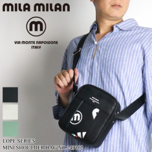 【商品レビュー記入で+5%】ミラミラン バッグ ショルダーバッグ メンズ ブランド MILA MILAN Lope ロペ 249102 ミニショルダーバッグ 斜