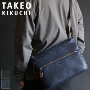 【商品レビュー記入で+5%】タケオキクチ バッグ ショルダーバッグ メンズ ブランド TAKEO KIKUCHI ソバージュ 717113 斜め掛けバッグ 横