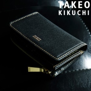 【商品レビュー記入で+5%】タケオキクチ キーケース 4連 限定色 TAKEO KIKUCHI マックス コインケース 小銭入れ付き パスケース付き 7286