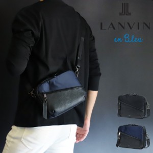 【商品レビュー記入で+5%】ランバンオンブルー ショルダーバッグ メンズ LANVIN en Bleu 日本製 ミニショルダーバッグ Felix フェリック