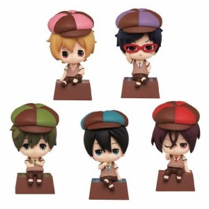 タイトーくじ Free! Bitter chocolate デフォルメフィギュア賞 全5種セット◆新品Ss【即納】