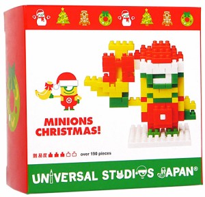 USJ限定 ミニオン ナノブロック クリスマスミニオン◆新品Ss【即納】